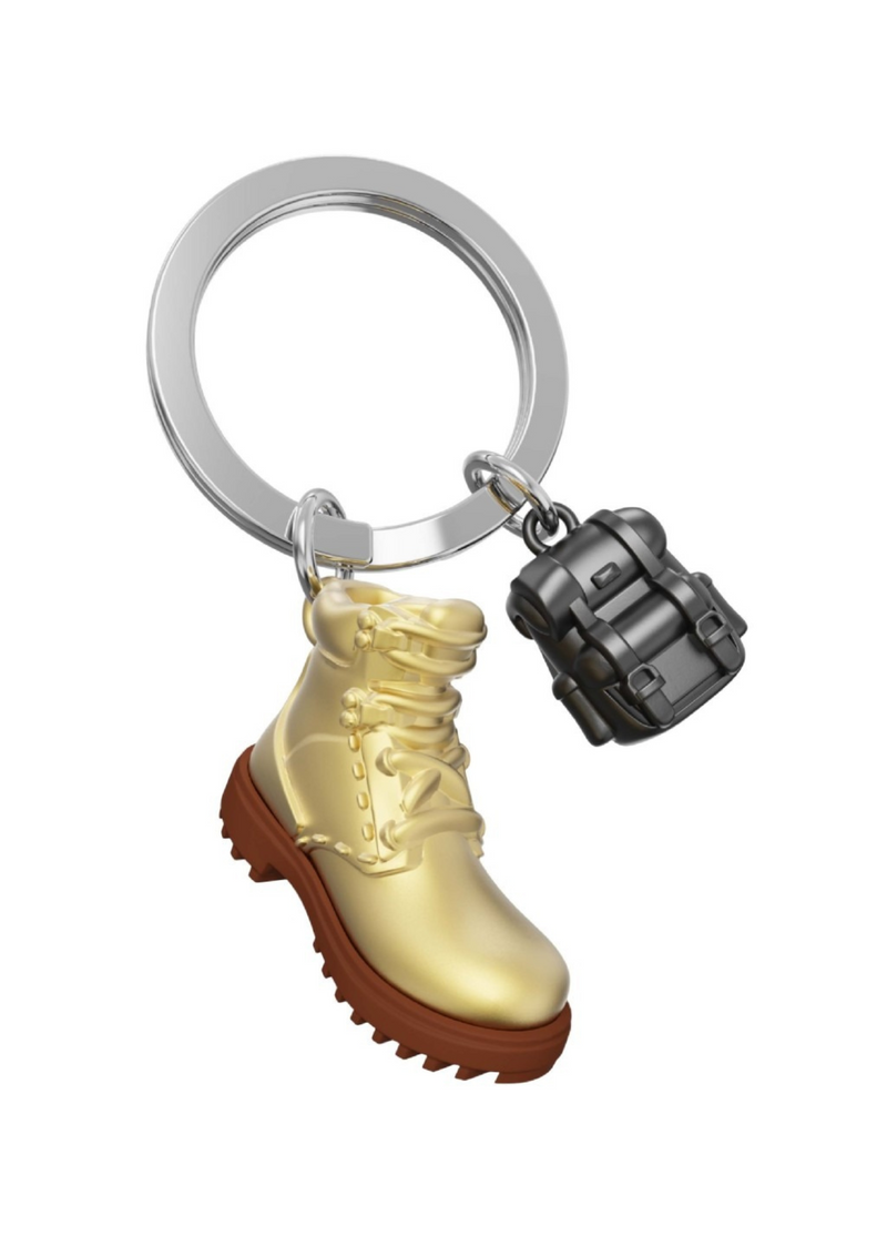 An image of the Oli Olsen Hiking Boot With Rucksack Keyring