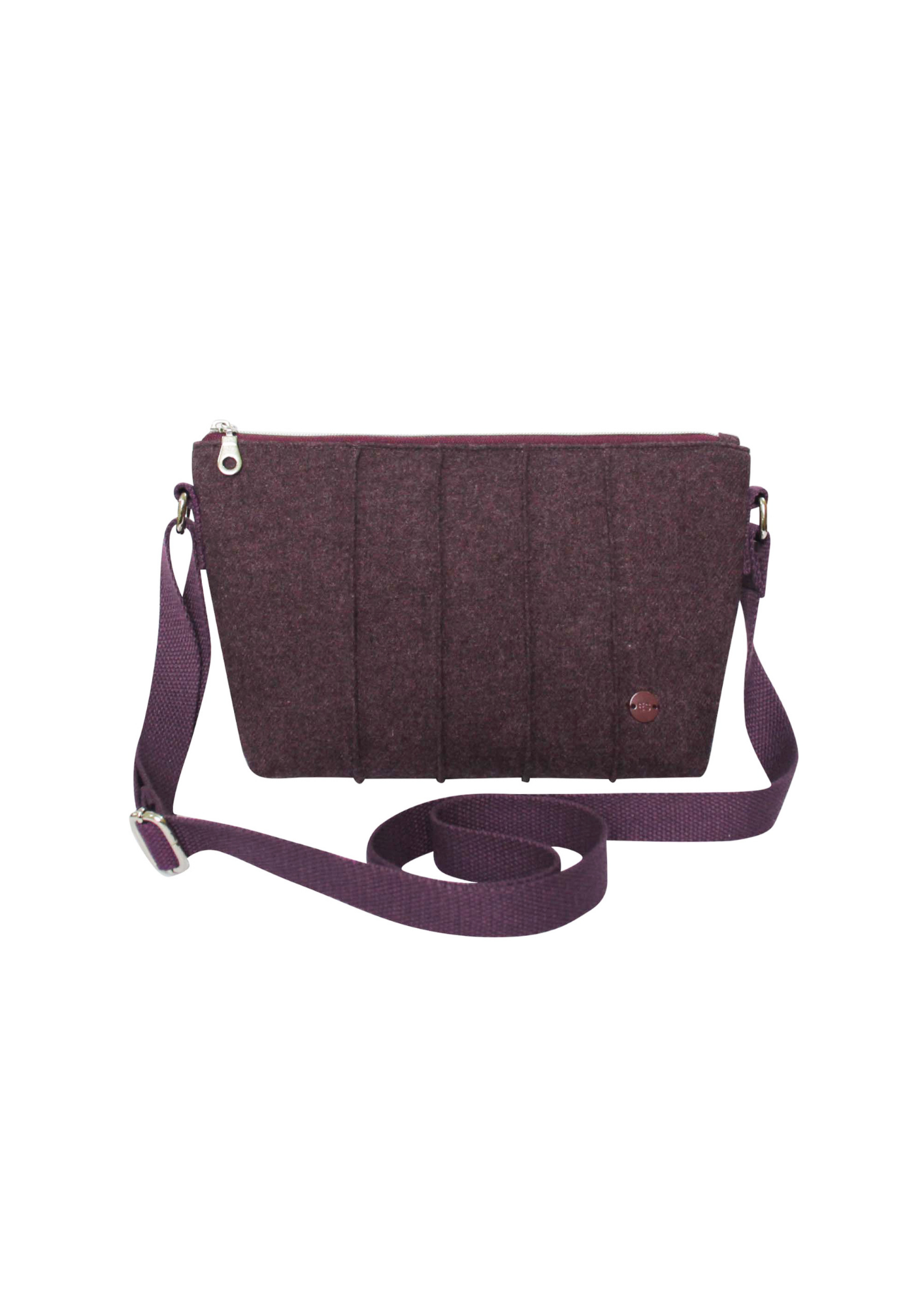 An image of the Earthsquared Plain Wool Willow Bag