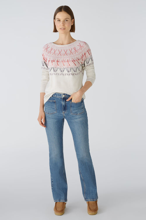 An image of the Oui Jumper - Sequin Fine Knit