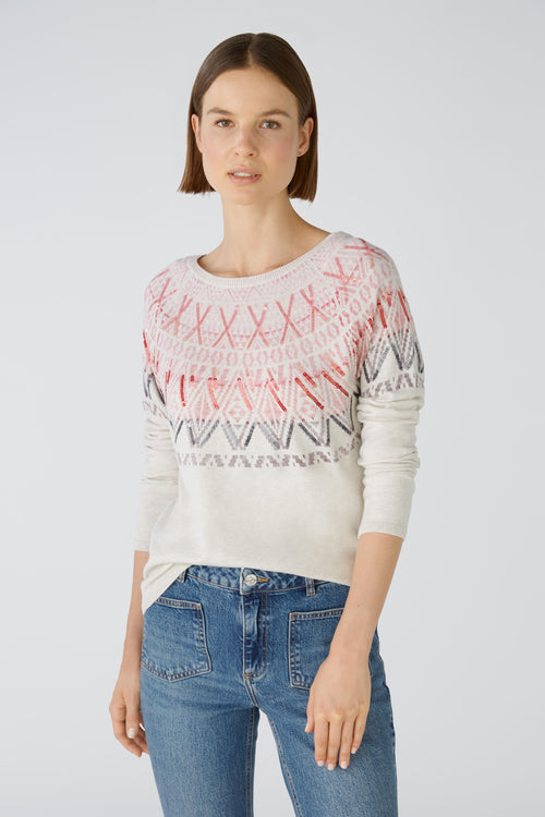 An image of the Oui Jumper - Sequin Fine Knit