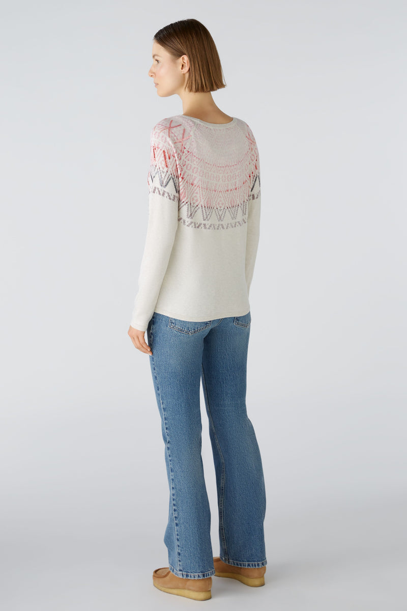 An image of the Oui Jumper - Sequin Fine Knit
