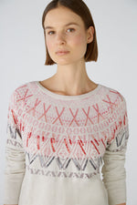An image of the Oui Jumper - Sequin Fine Knit