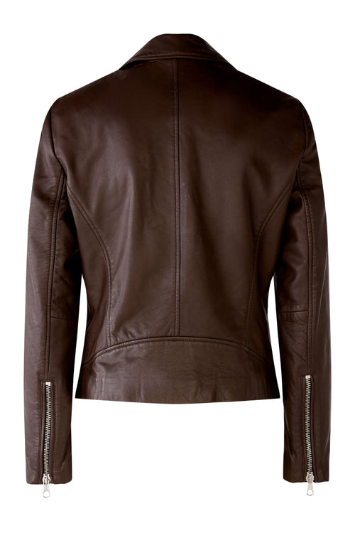 An image of the Oui Liberty Biker Jacket