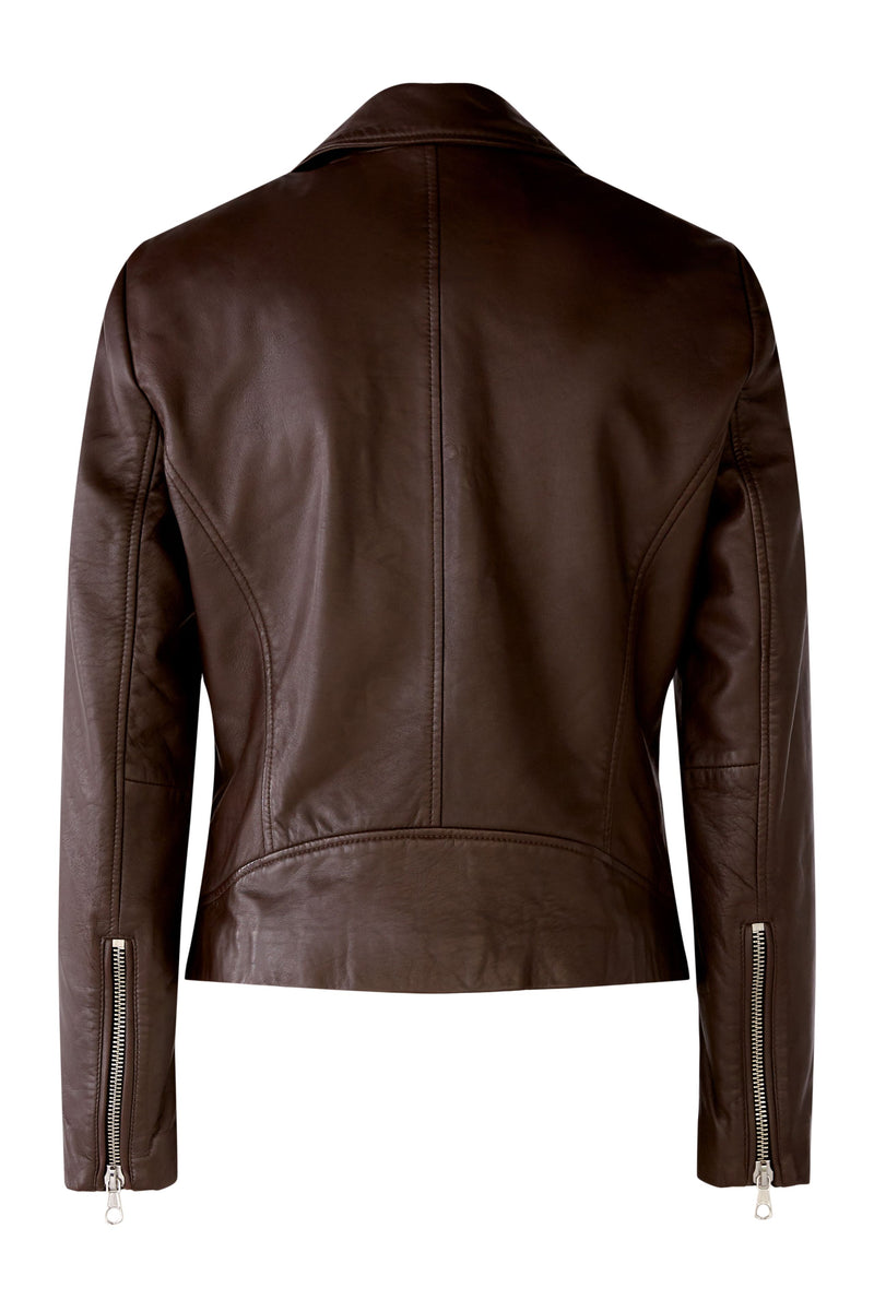 An image of the Oui Liberty Biker Jacket