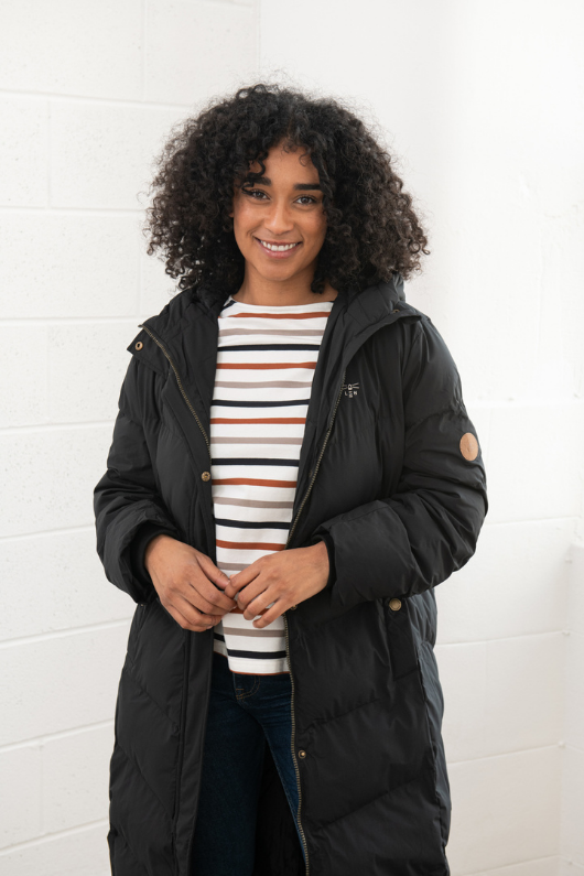 An image of the Lighthouse Savannah Ladies Long Coat