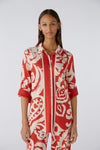 An image of the Oui Patterned Blouse