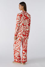 An image of the Oui Patterned Blouse