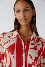 An image of the Oui Patterned Blouse