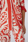 An image of the Oui Patterned Blouse