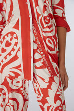 An image of the Oui Patterned Blouse