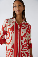 An image of the Oui Patterned Blouse