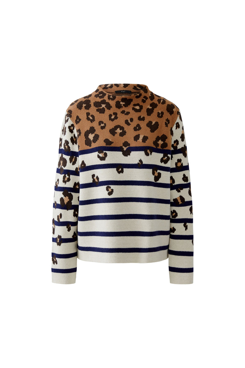 An image of the Oui Knitted Pullover