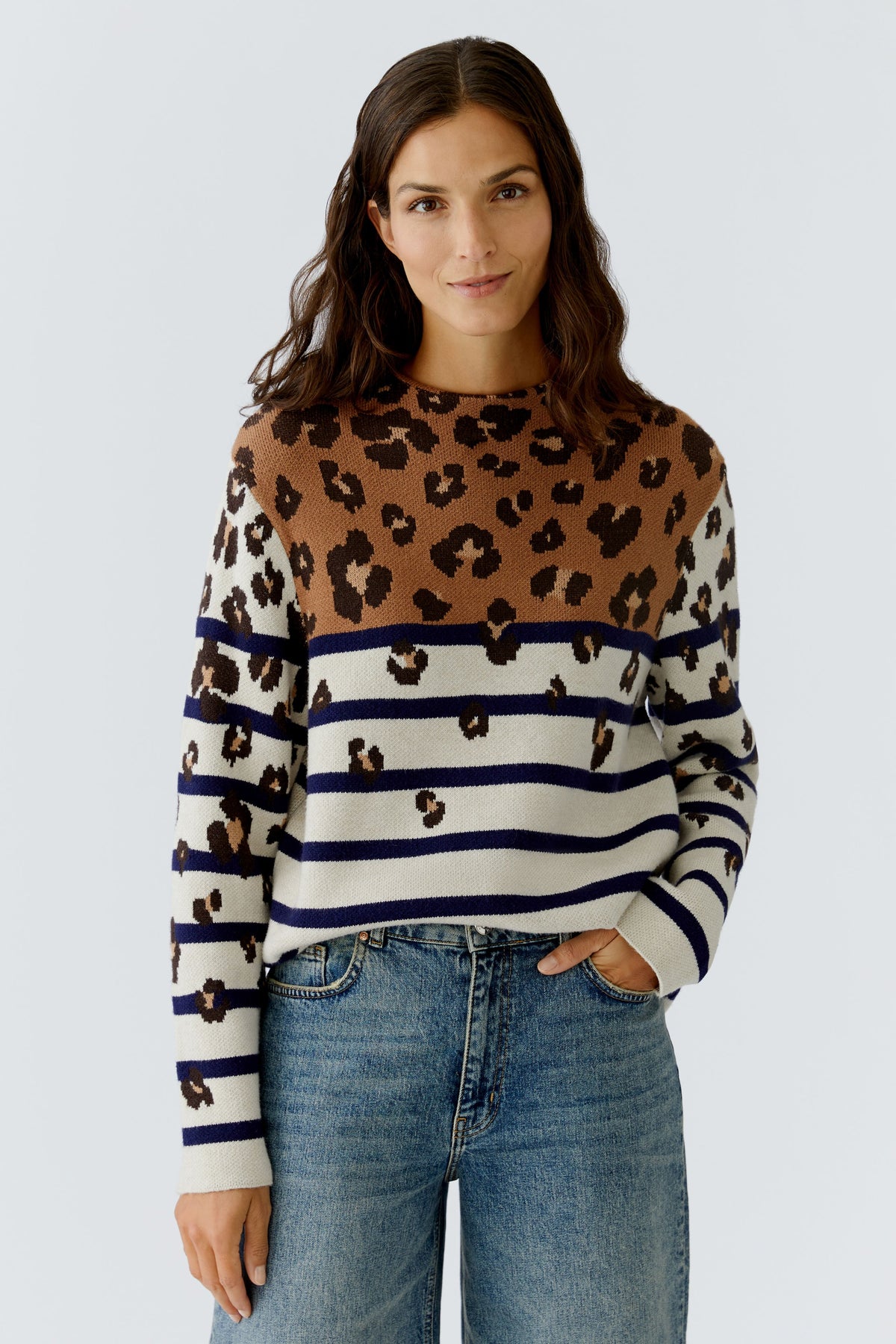 An image of the Oui Knitted Pullover