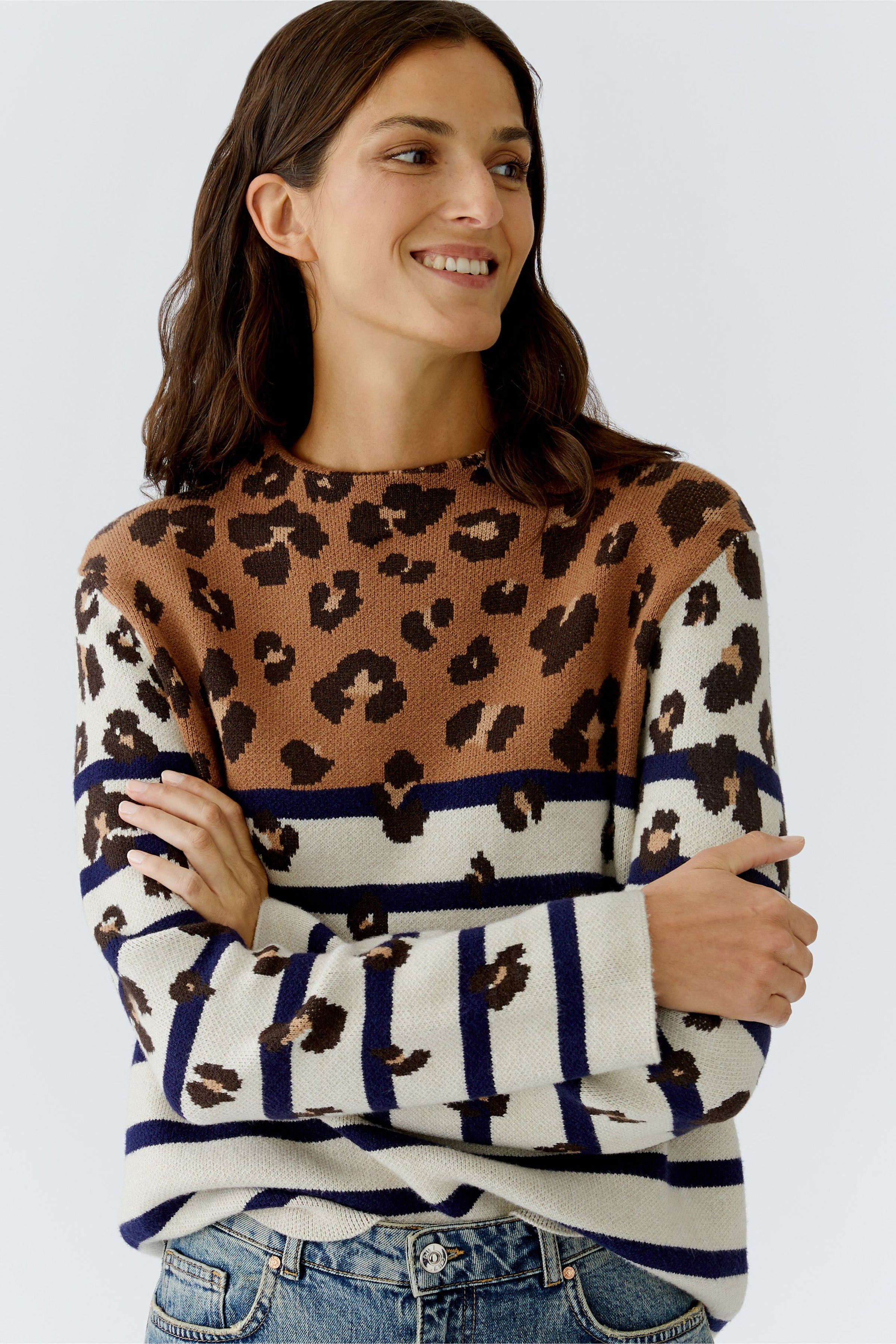 An image of the Oui Knitted Pullover