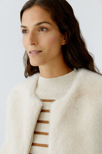 An image of the Oui Knitted Waistcoat