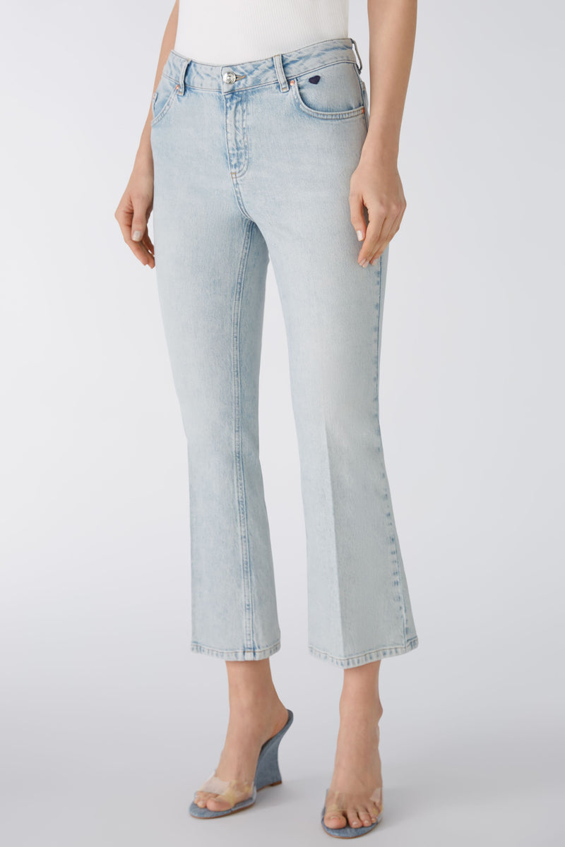 An image of the Oui Faded Look Jeans