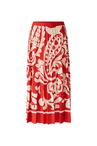 An image of the Oui Pleated Skirt
