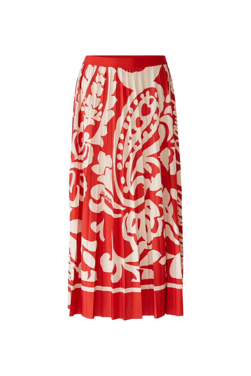 An image of the Oui Pleated Skirt