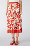 An image of the Oui Pleated Skirt