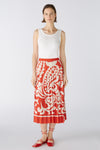 An image of the Oui Pleated Skirt