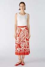 An image of the Oui Pleated Skirt