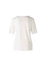 An image of the Oui Floral Motif T-Shirt
