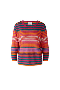 An image of the Oui Jumper Stripe Knit