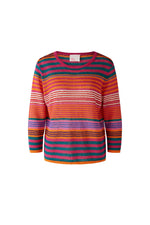 An image of the Oui Jumper Stripe Knit