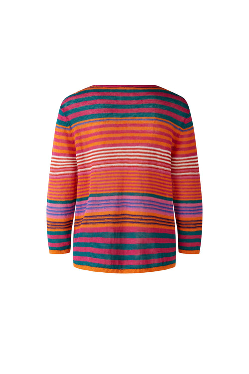 An image of the Oui Jumper Stripe Knit