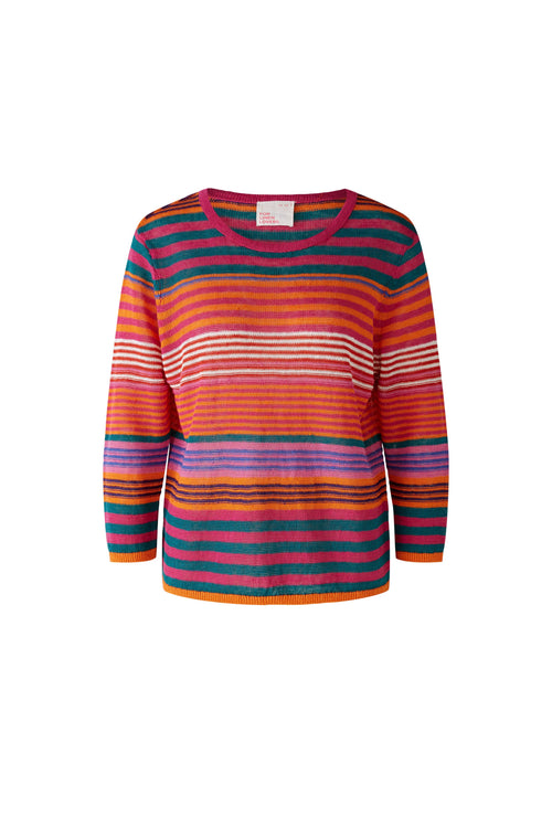 An image of the Oui Jumper Stripe Knit