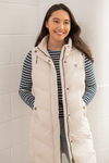 An image of the Lighthouse Savannah Ladies Long Gilet
