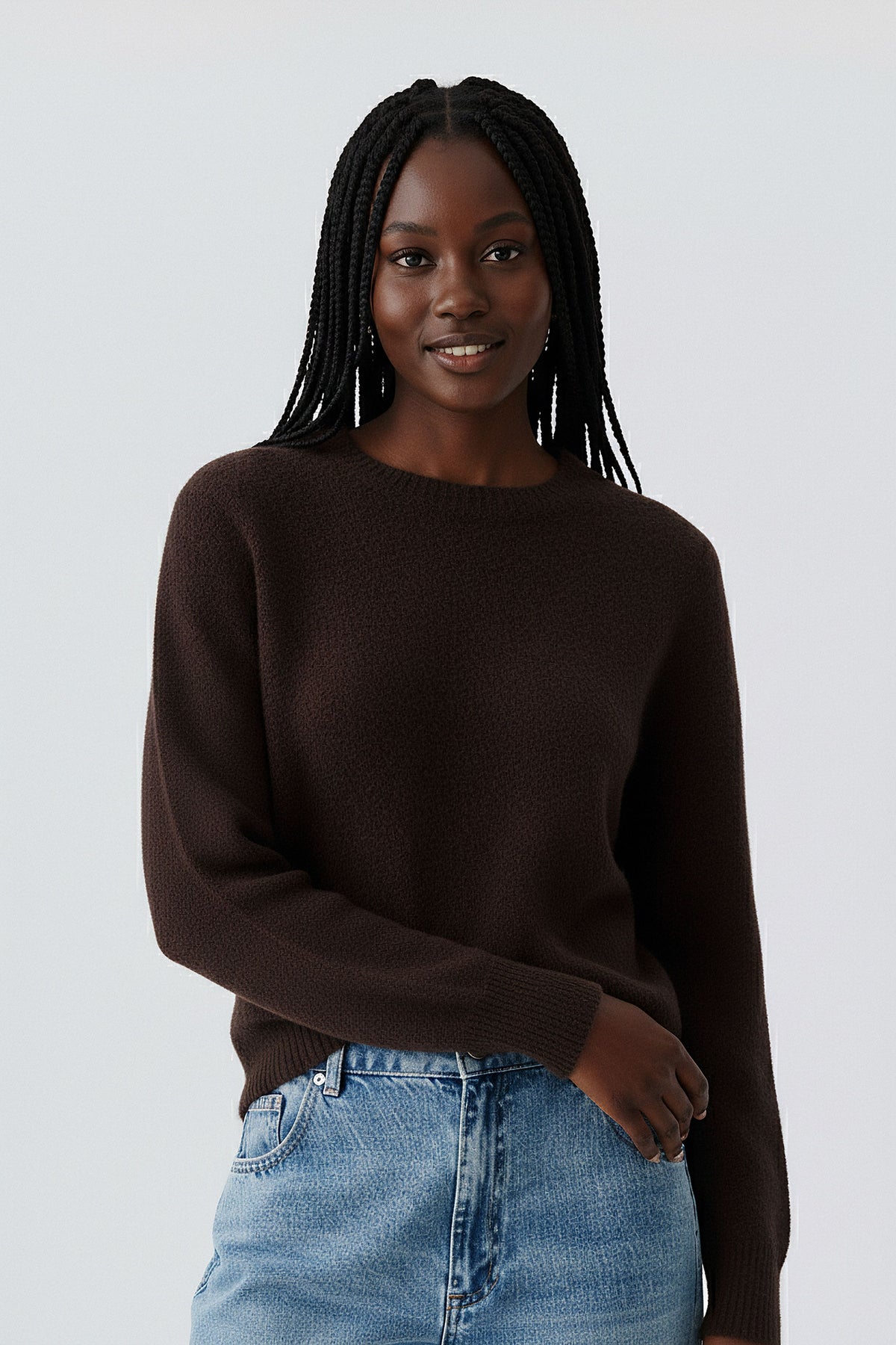 An image of the Oui Knitted Jumper