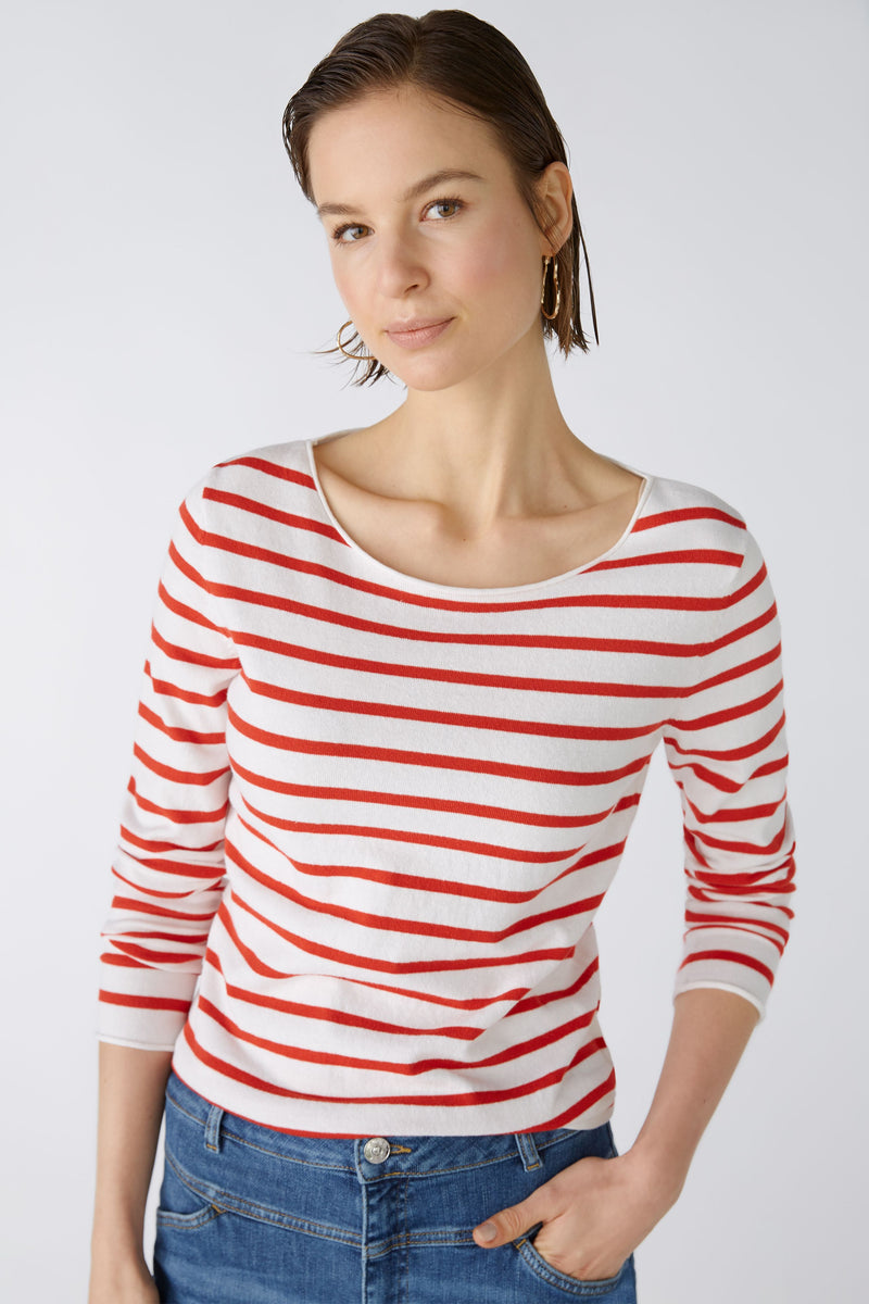 An image of the Oui Organic Cotton Jumper