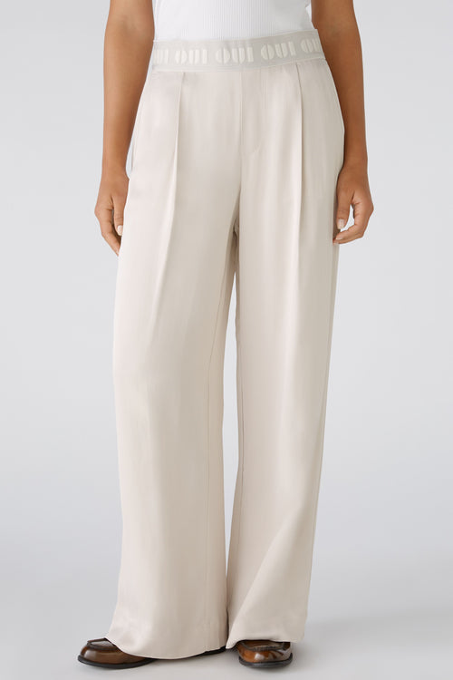 An image of the Oui Wide Leg Trousers