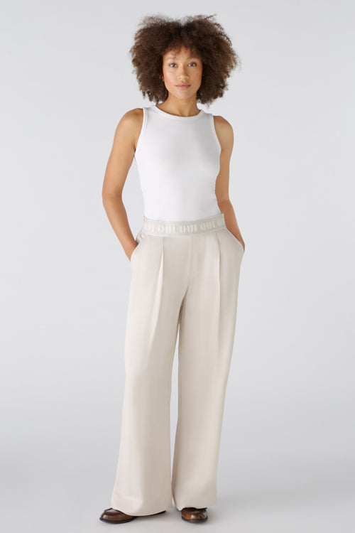 An image of the Oui Wide Leg Trousers