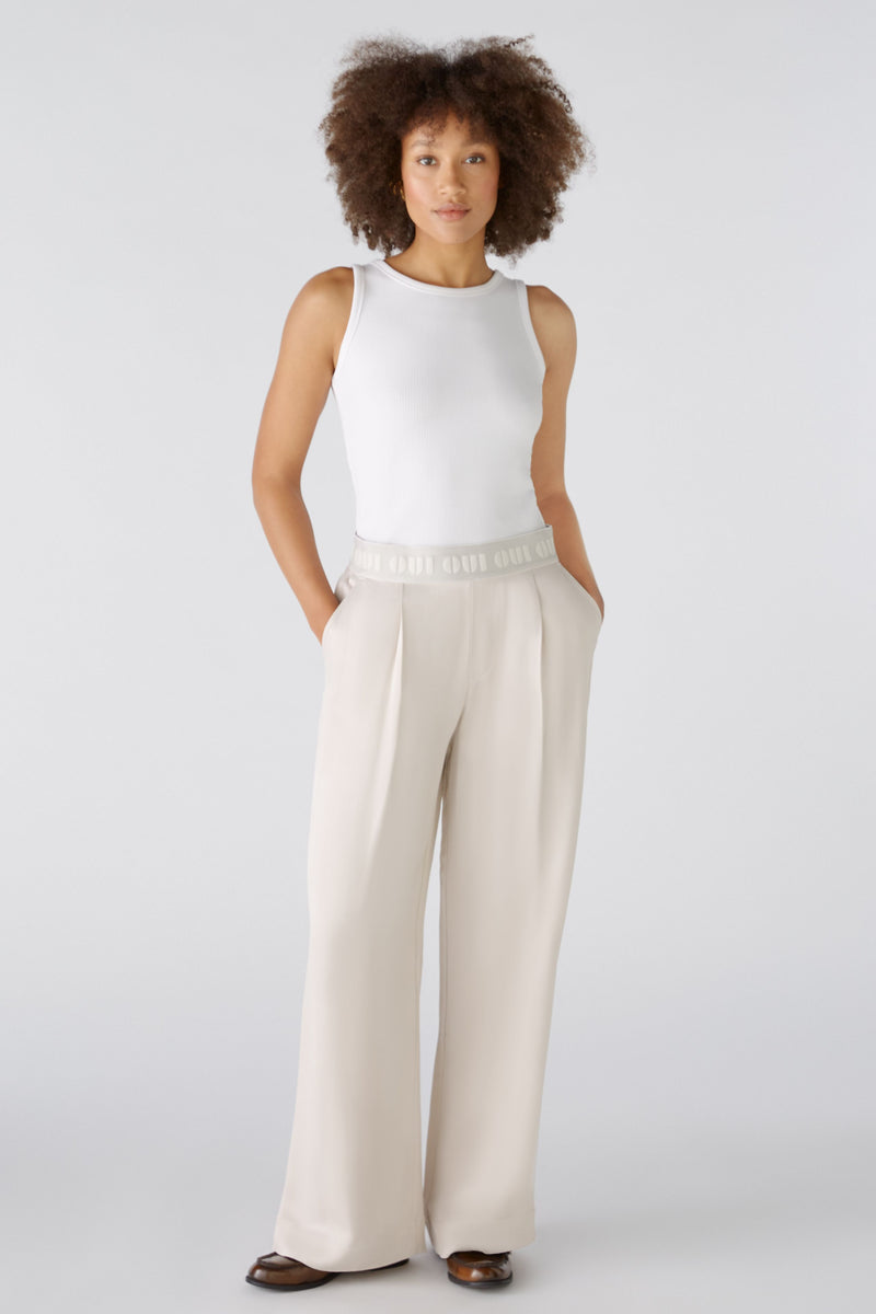 An image of the Oui Wide Leg Trousers