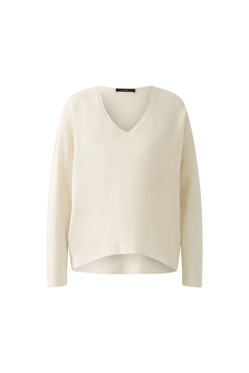 An image of the Oui Knitted Pullover