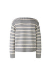 An image of the Oui Ribbed Striped Jumper