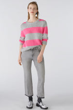 An image of the Oui Striped Jumper