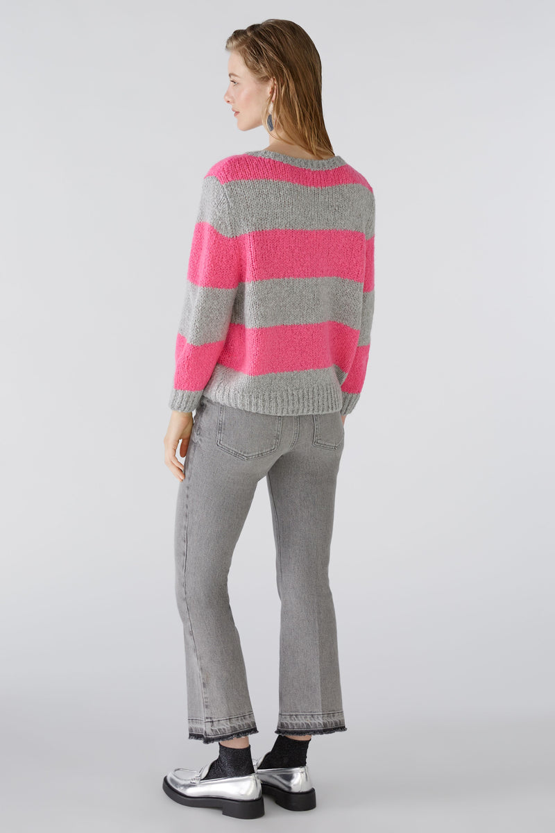An image of the Oui Striped Jumper