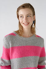 An image of the Oui Striped Jumper