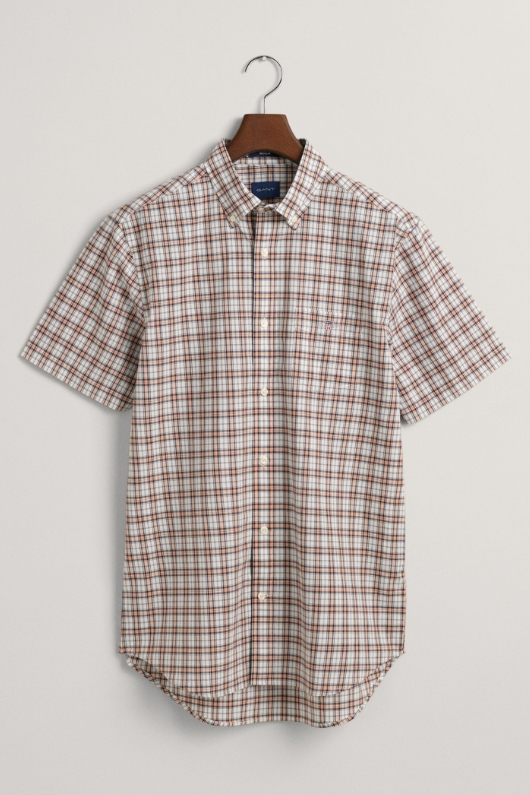 Poplin Micro Check Shirt