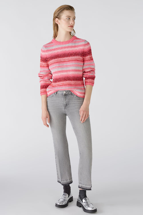 An image of the Oui Striped Jumper