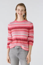An image of the Oui Striped Jumper
