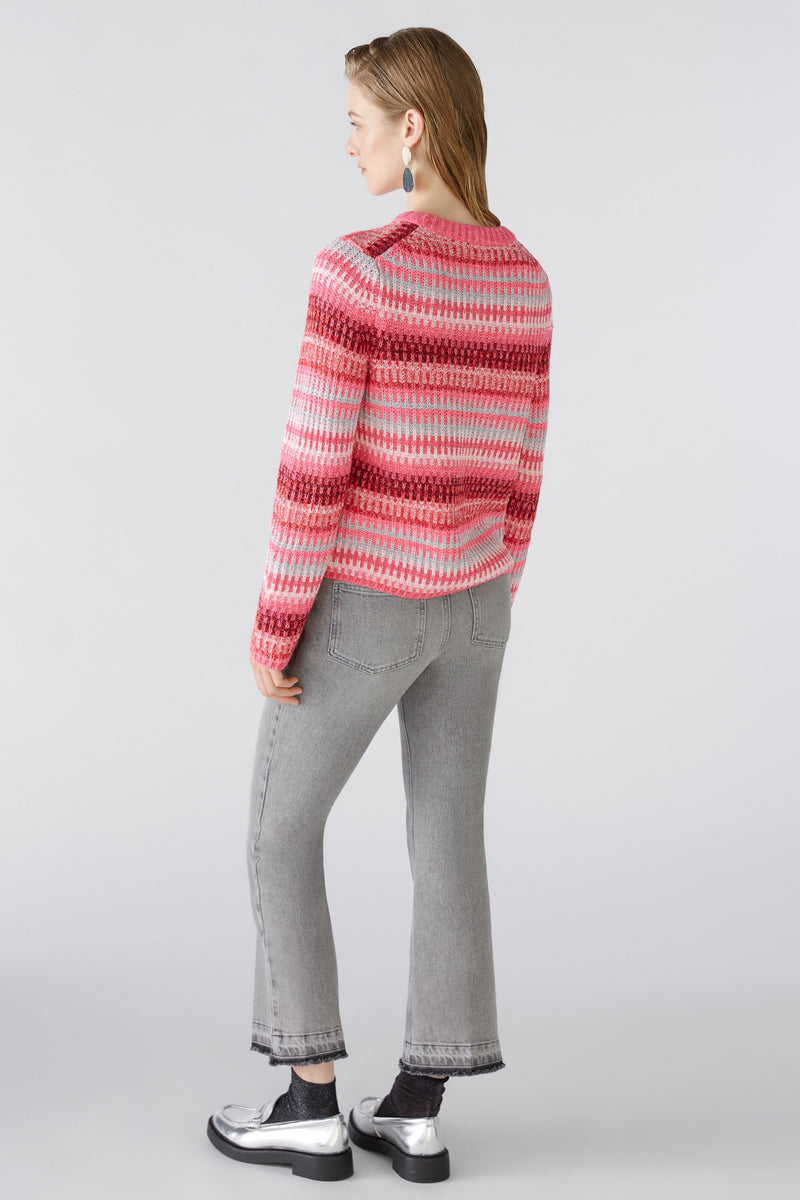 An image of the Oui Striped Jumper