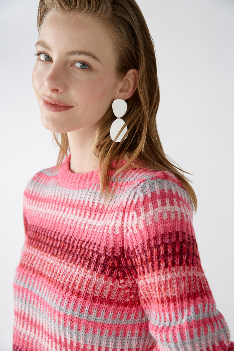 An image of the Oui Striped Jumper