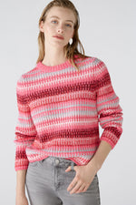 An image of the Oui Striped Jumper