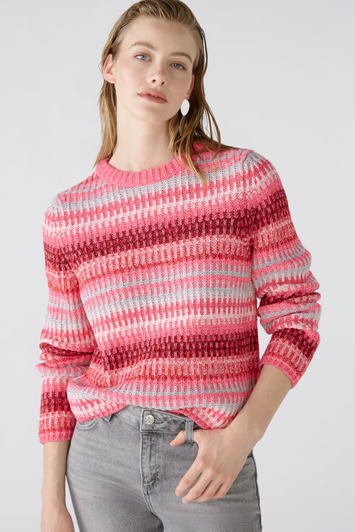 An image of the Oui Striped Jumper