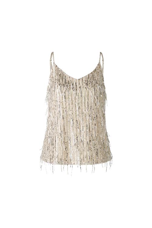 An image of the Oui Sequin Top