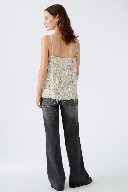 An image of the Oui Sequin Top